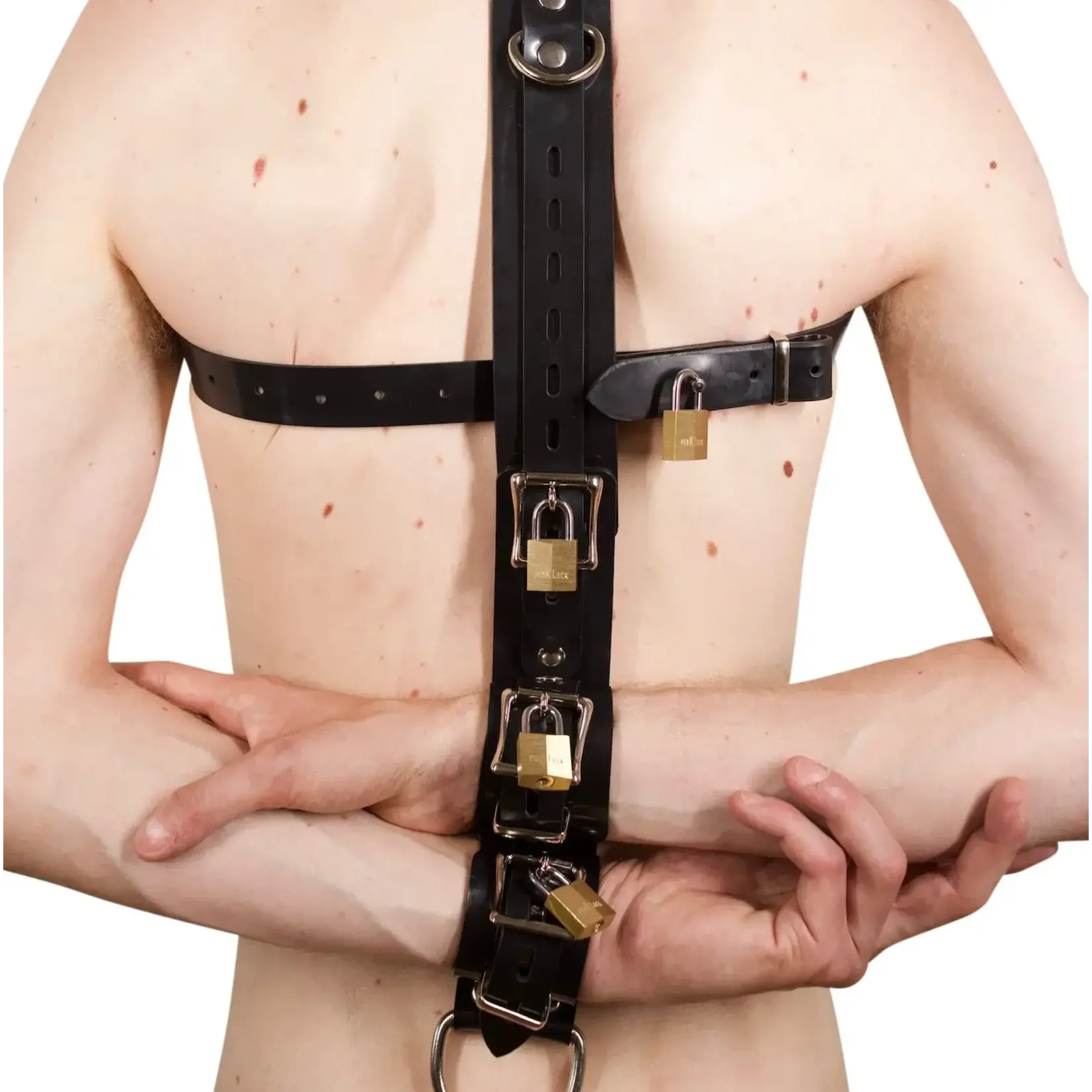Vilain Garçon Heavy Rubber Shoulder-to-Wrist Restraint