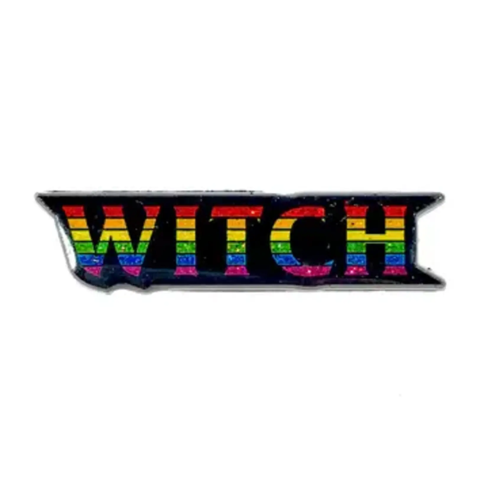 Geeky And Kinky Witch Pride Enamel Pin