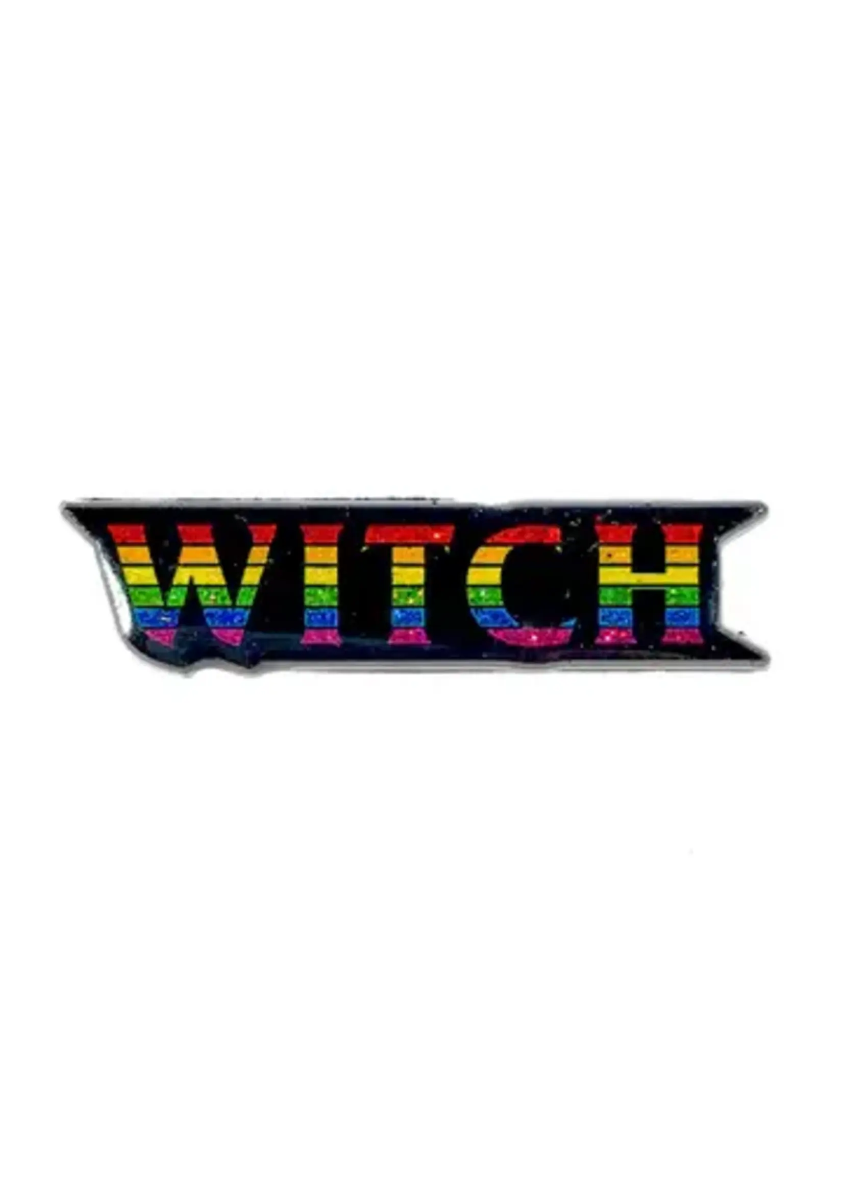 Geeky And Kinky Witch Pride Enamel Pin