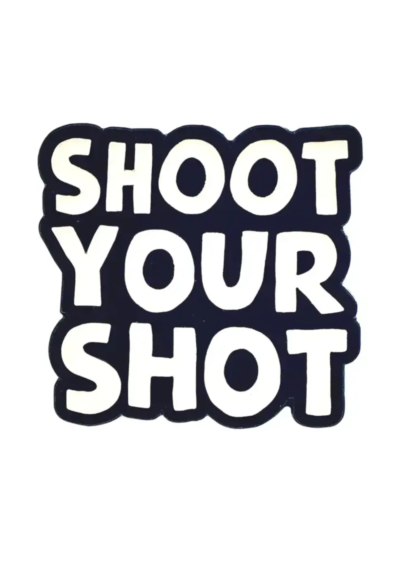 Geeky And Kinky Shoot Your Shot Enamel Pin