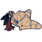 Geeky And Kinky Rope Bunny Jenni Enamel Pin