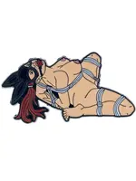 Geeky And Kinky Rope Bunny Jenni Enamel Pin
