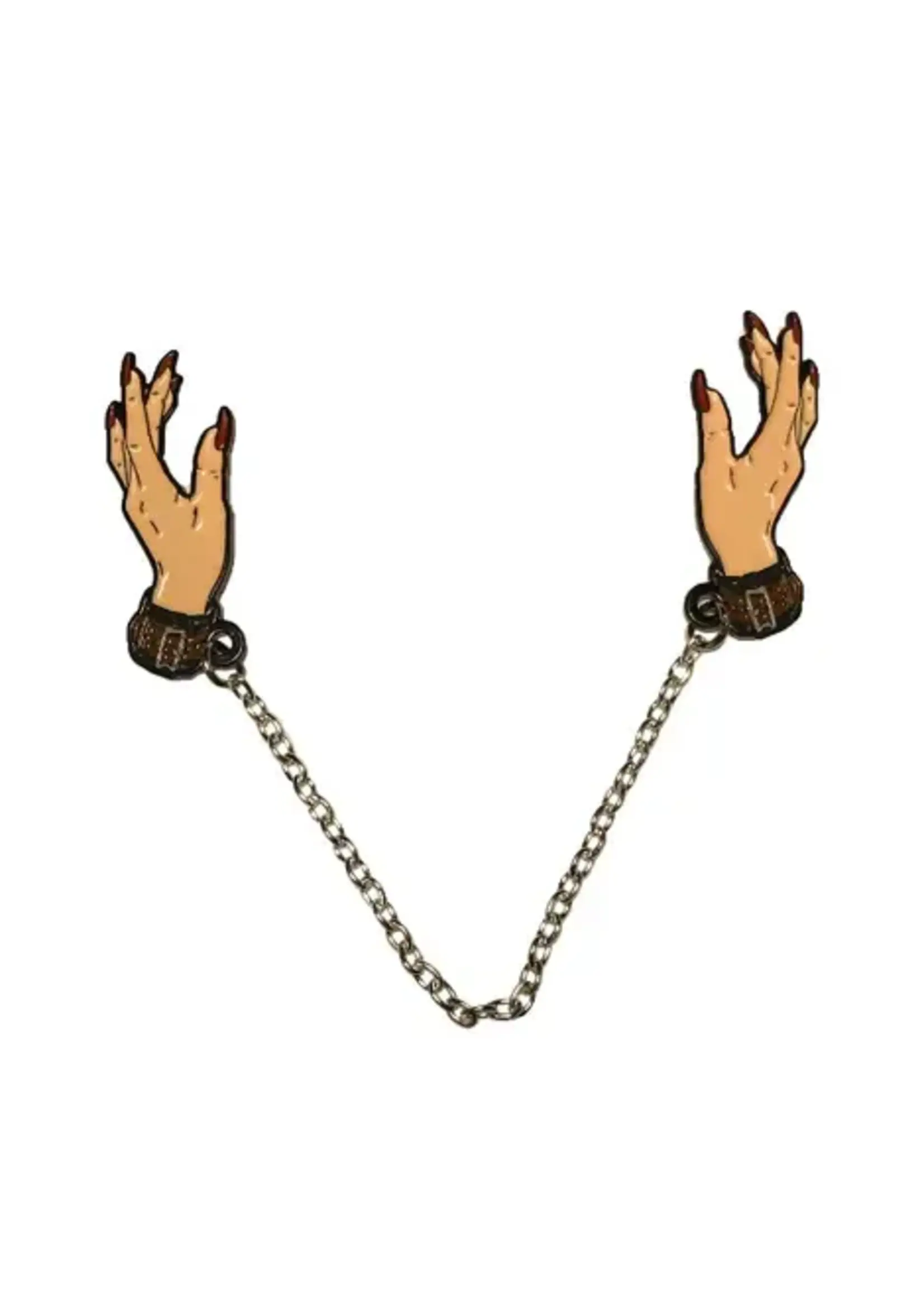 Geeky And Kinky Chains of Love Enamel Pin