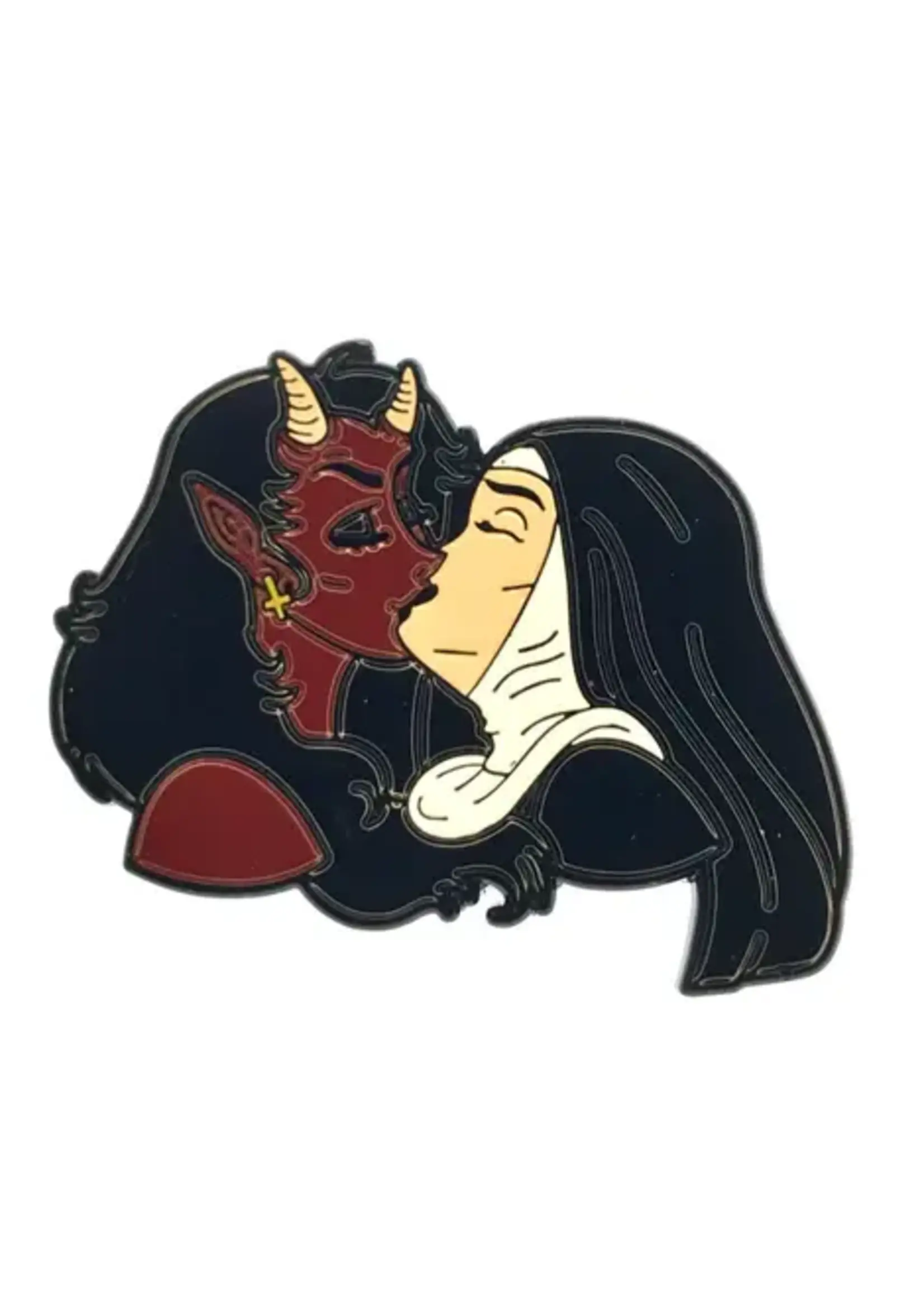 Geeky And Kinky Devilicious Enamel Pin