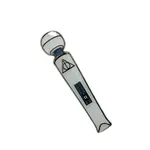 Geeky And Kinky Magic Wand Enamel Pin