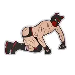 Geeky And Kinky Pup Sid Sticker