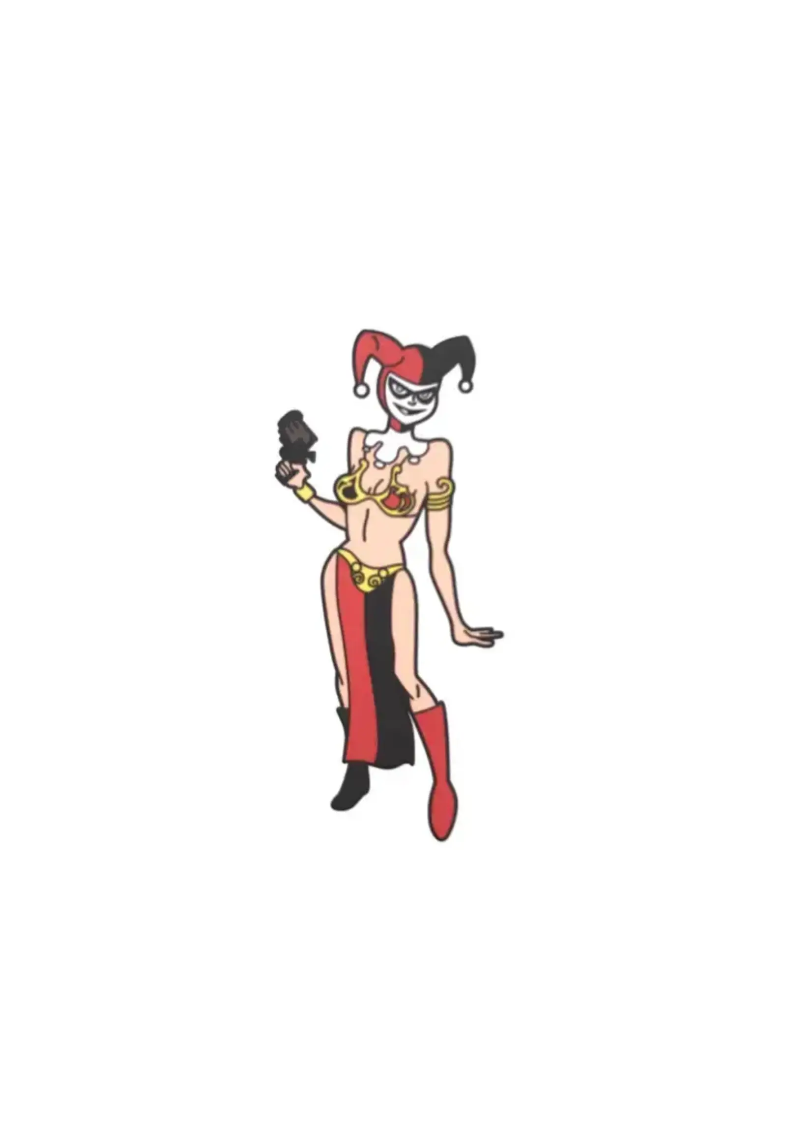 Geeky And Kinky Slave Harley Sticker