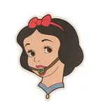 Geeky And Kinky Snow White Sticker