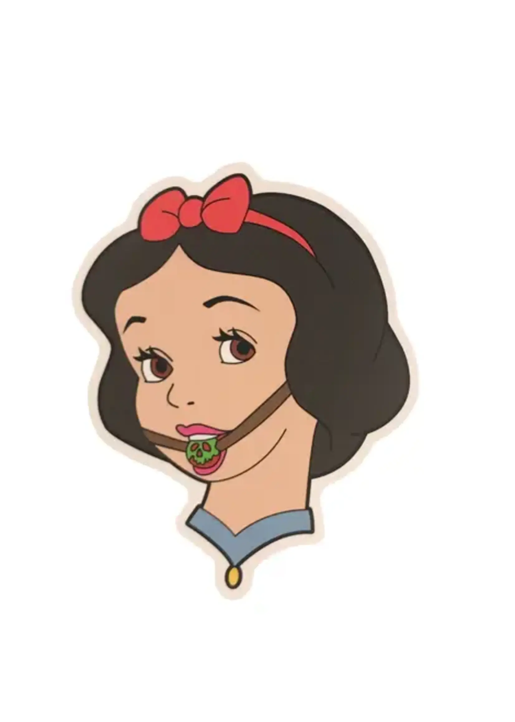 Geeky And Kinky Snow White Sticker