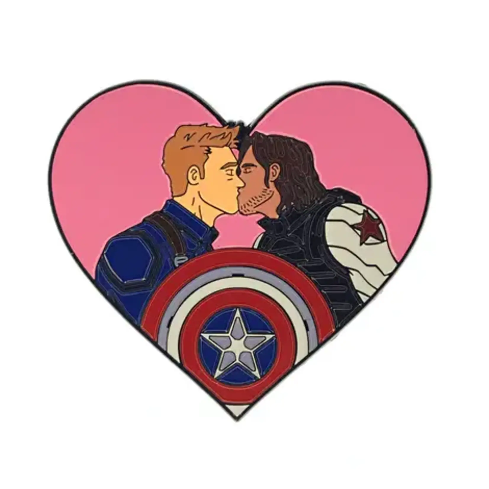 Geeky And Kinky Stucky Enamel Pin