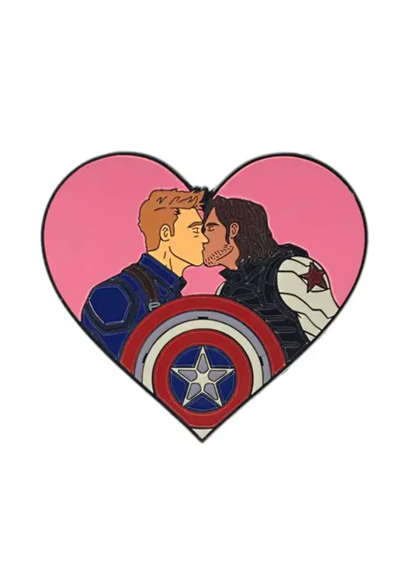 Geeky And Kinky Stucky Enamel Pin