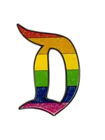 Geeky And Kinky The D Pride Enamel Pin