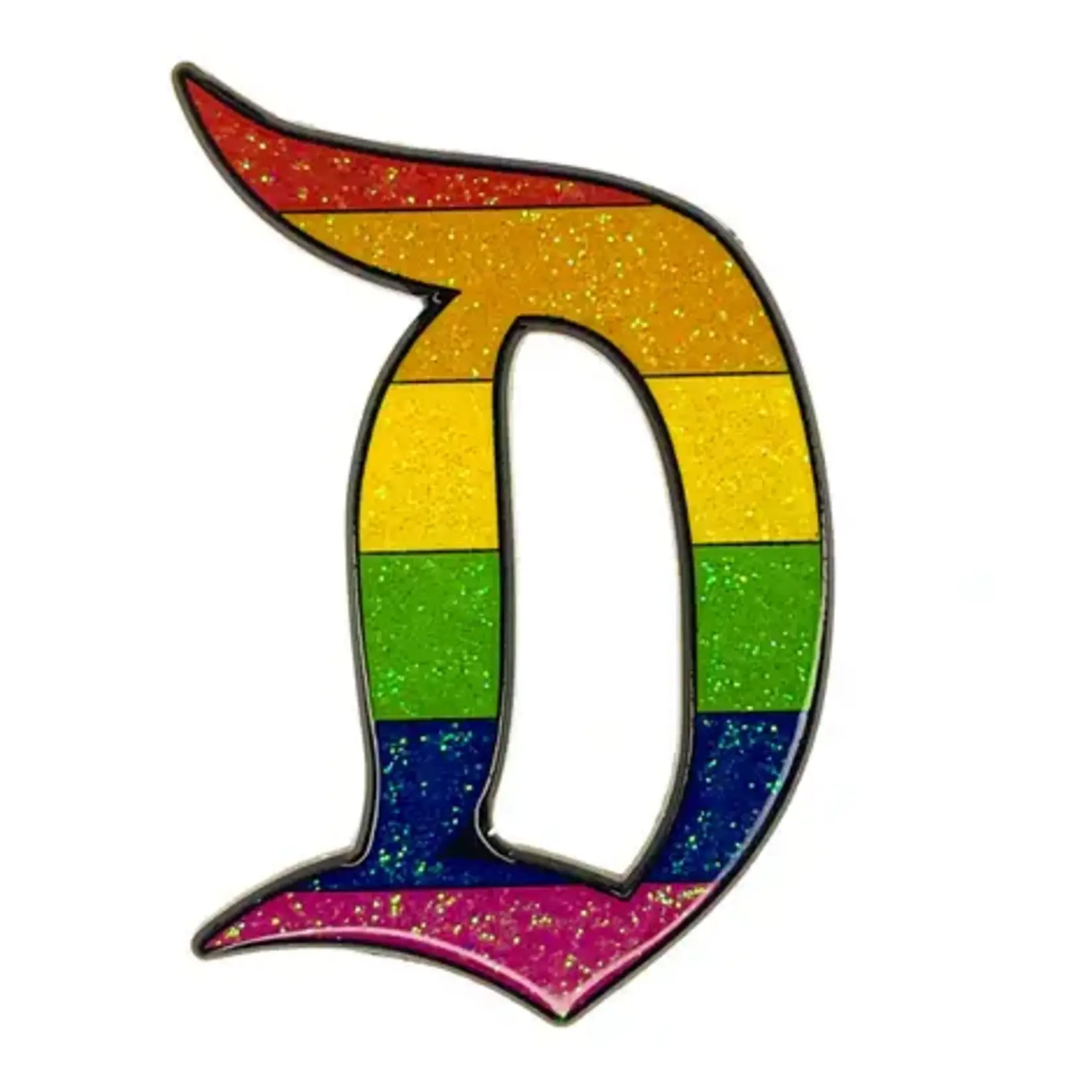 Geeky And Kinky The D Pride Enamel Pin