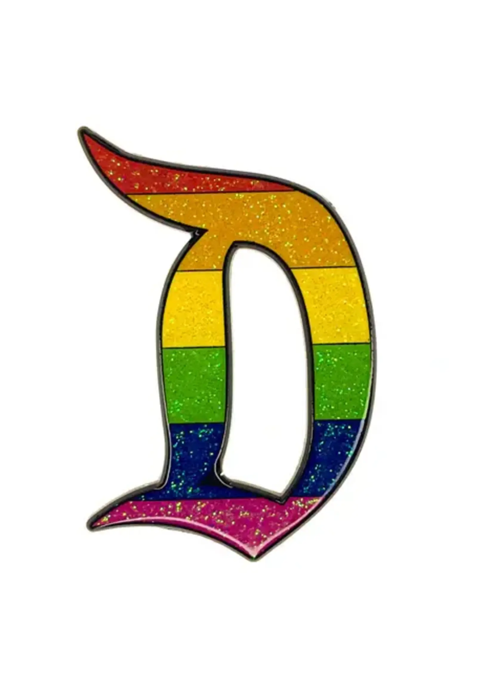 Geeky And Kinky The D Pride Enamel Pin