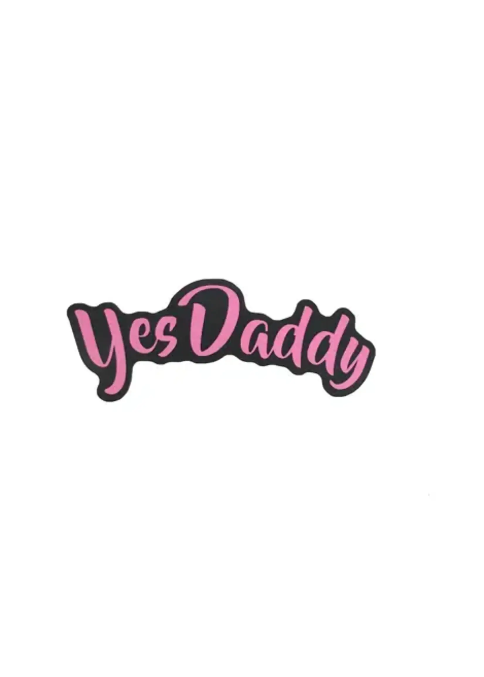 Geeky And Kinky Yes Daddy Sticker