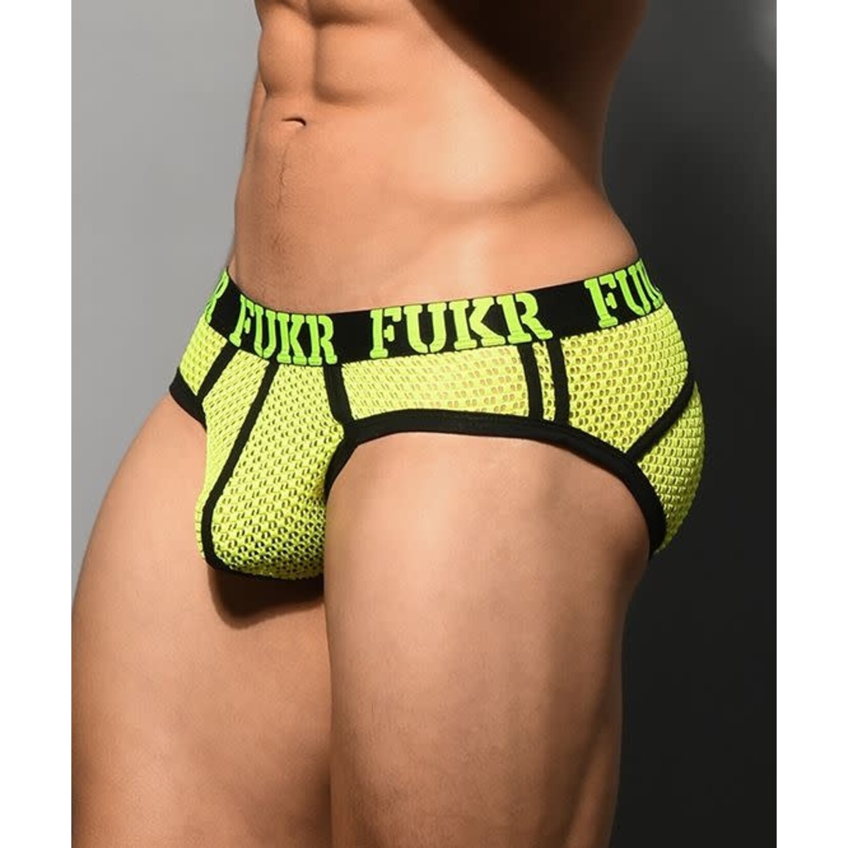 Andrew Christian FUKR Neon Mesh Brief