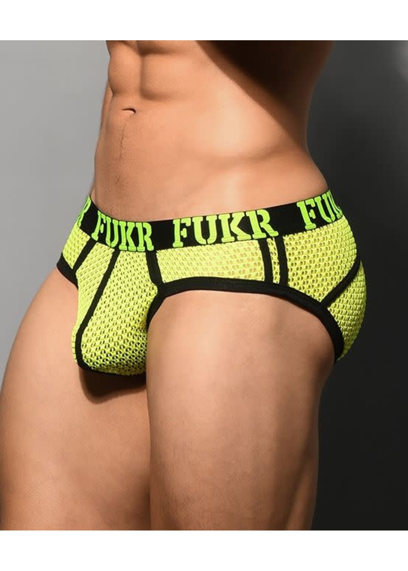 Andrew Christian FUKR Neon Mesh Brief
