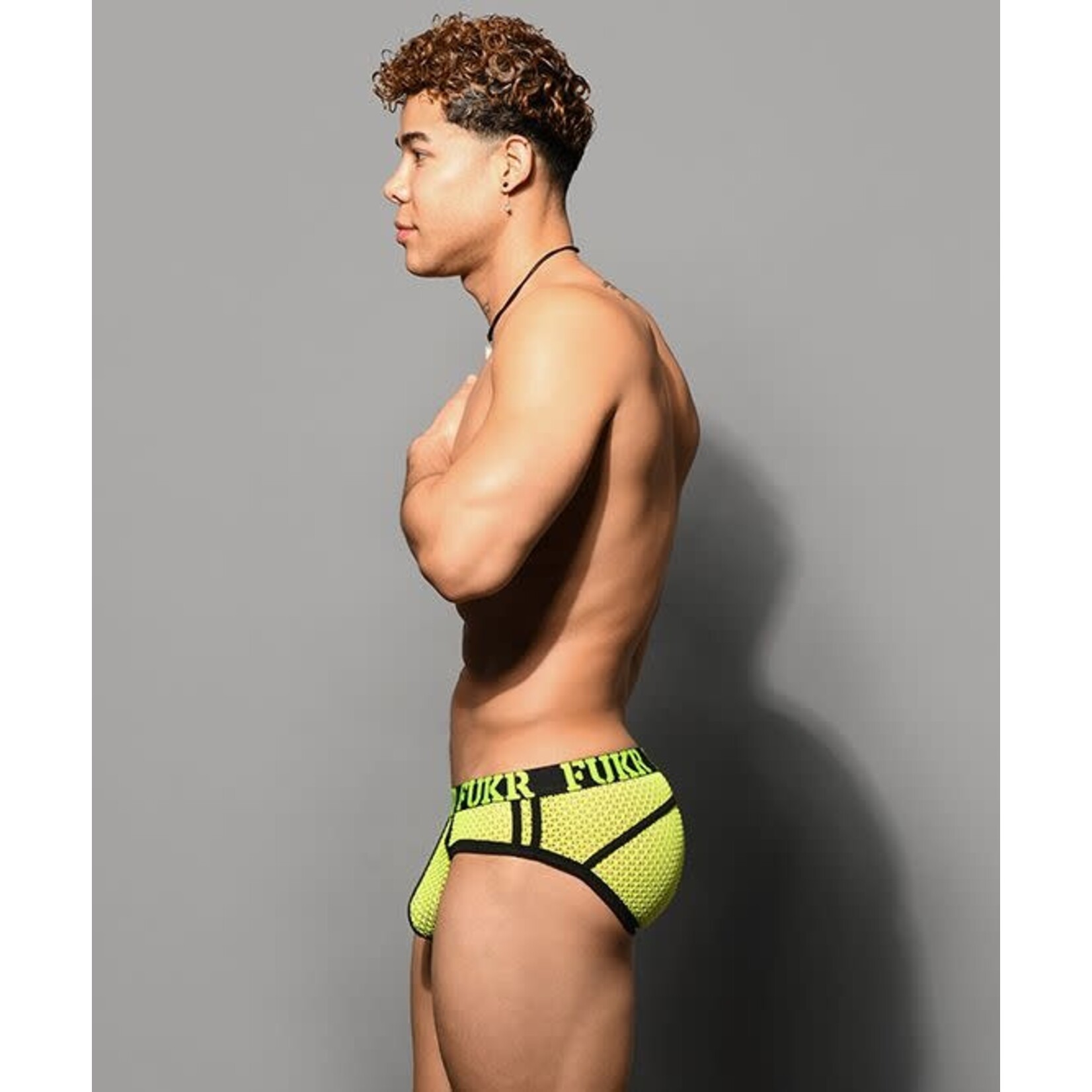 Andrew Christian FUKR Neon Mesh Brief