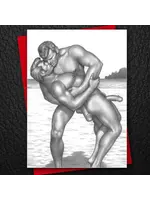 Tom of Finland Tom of Finland - Gay Greeting Card - Naked Kiss