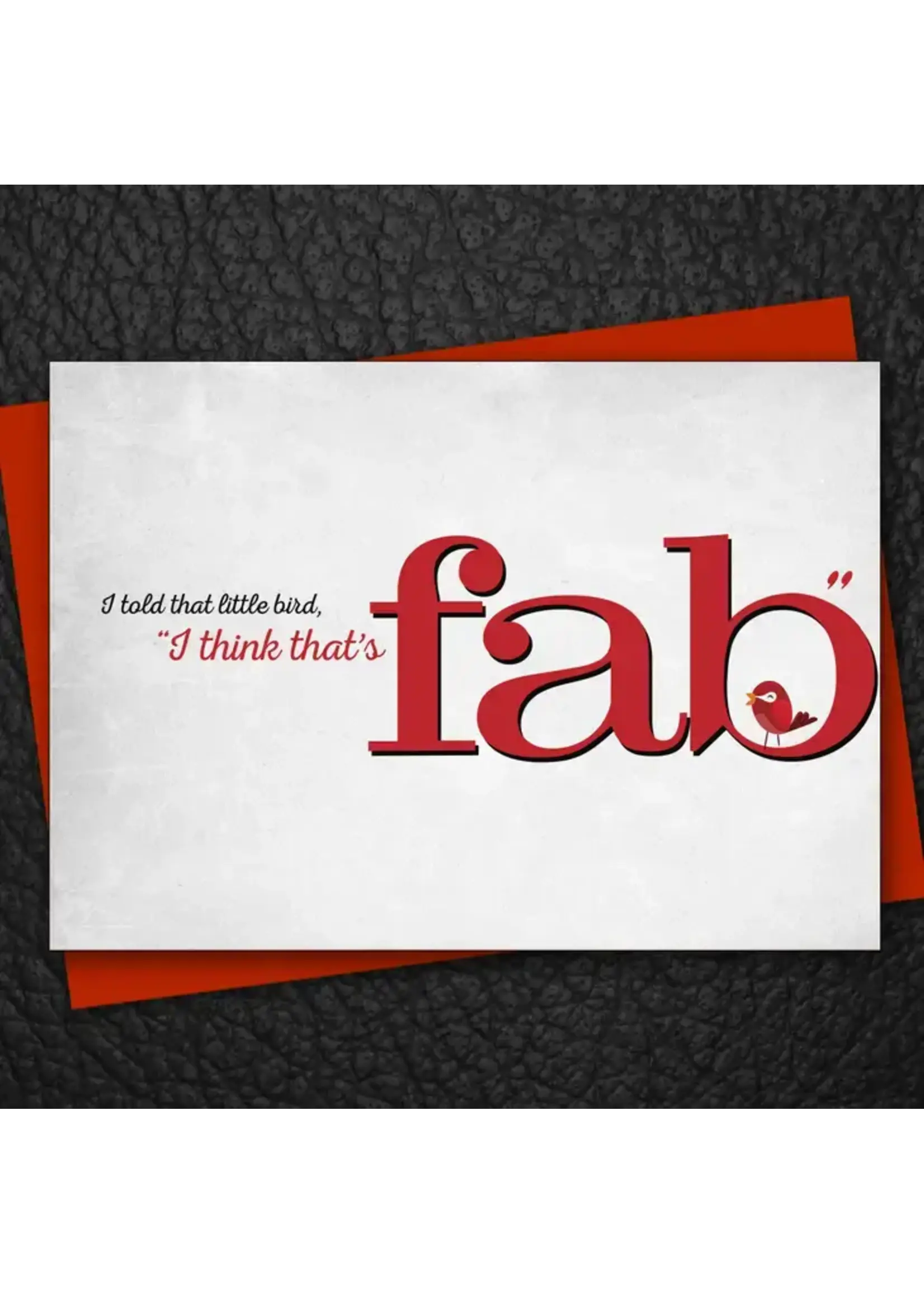Gay and Fab Coming Out Greeting Card