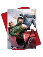 Kweer Cards/Peachy Kings "Sleigh Boys" Gay Christmas Card