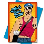 Tom of Finland Tom of Finland Postman Birthday Card