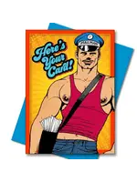 Tom of Finland Tom of Finland Postman Birthday Card