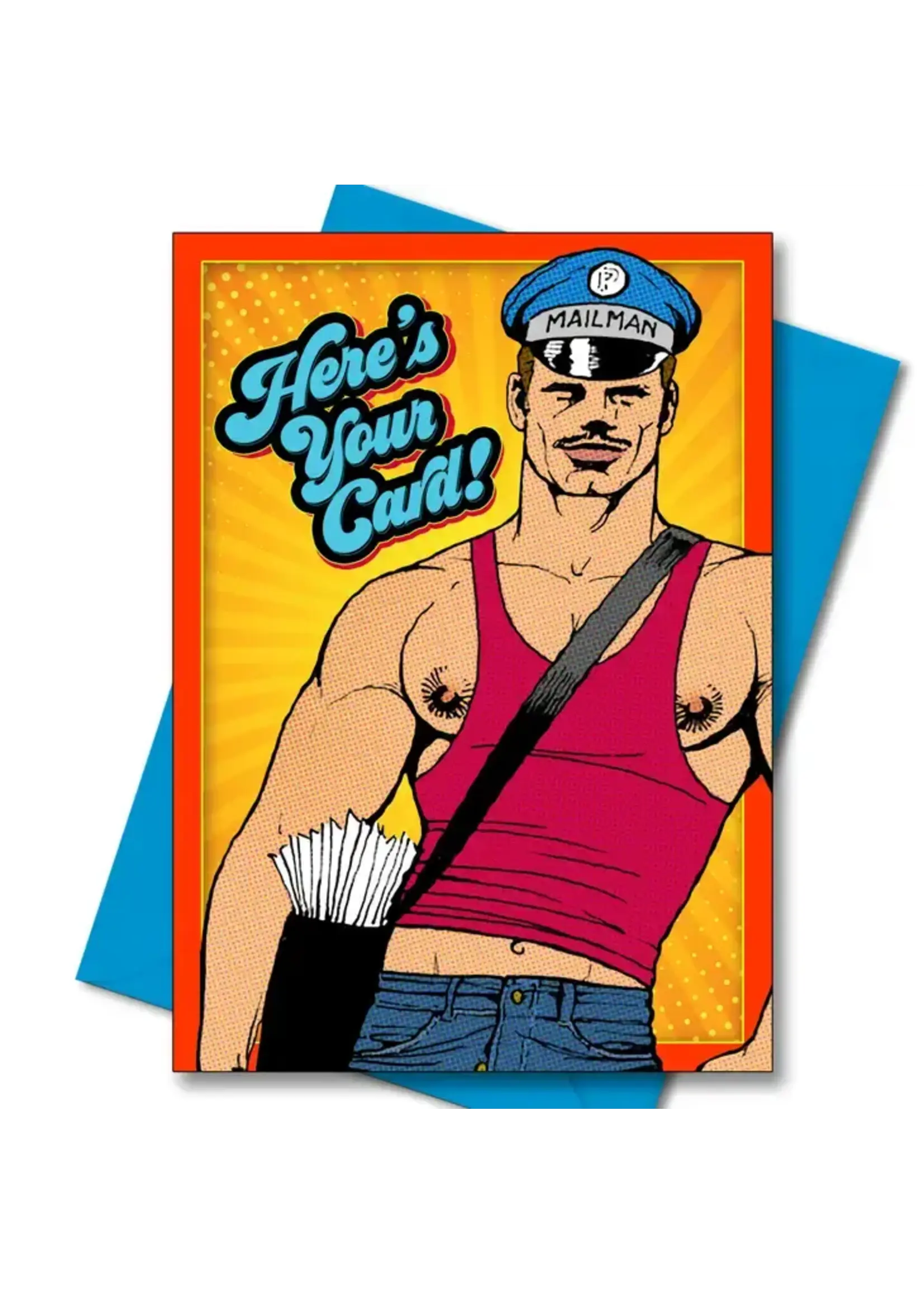 Tom of Finland Tom of Finland Postman Birthday Card