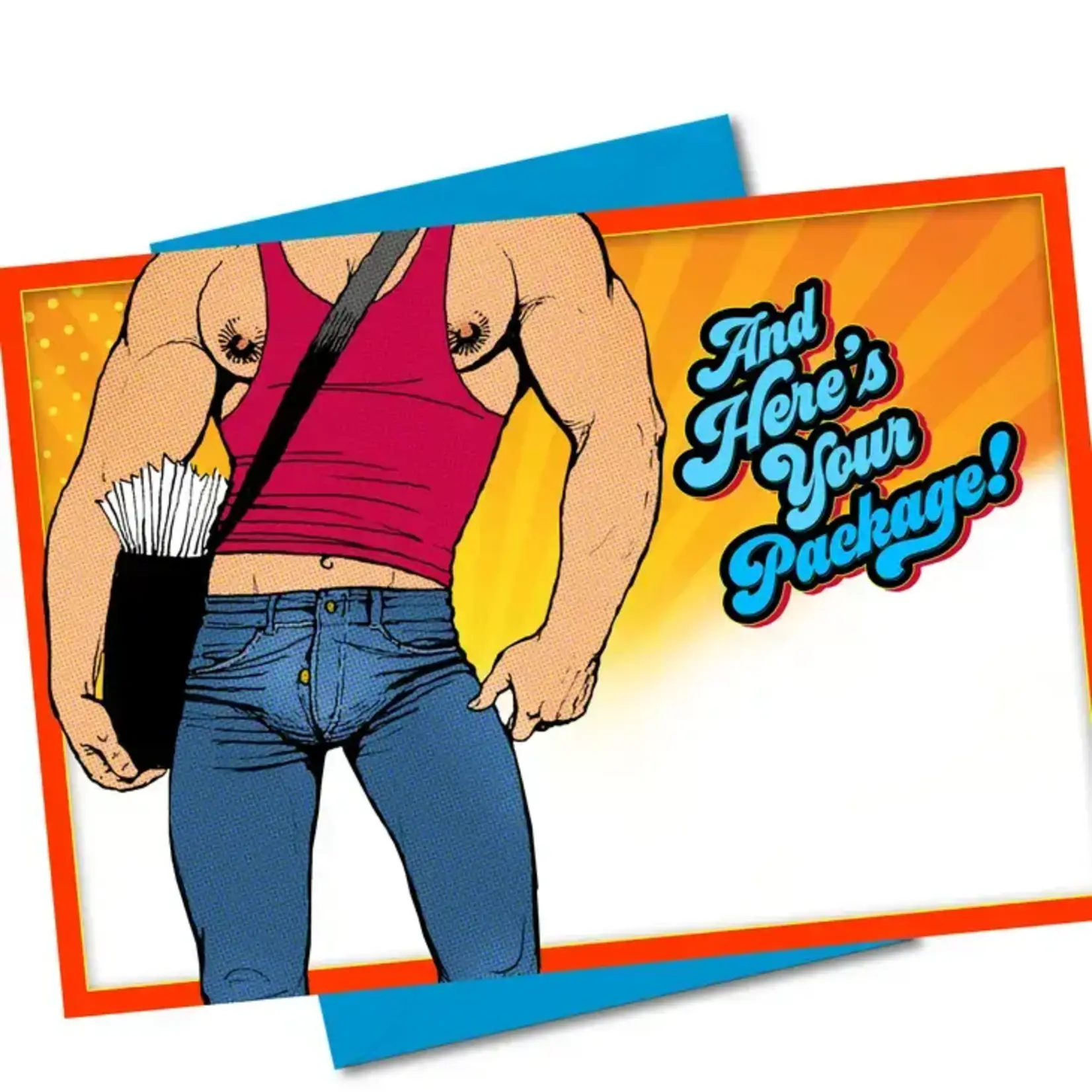 Tom of Finland Tom of Finland Postman Birthday Card