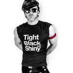 Tom of Finland Tight Black and Shiny T-shirt
