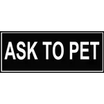 Dean and Tyler Nylon Patch - Ask To Pet