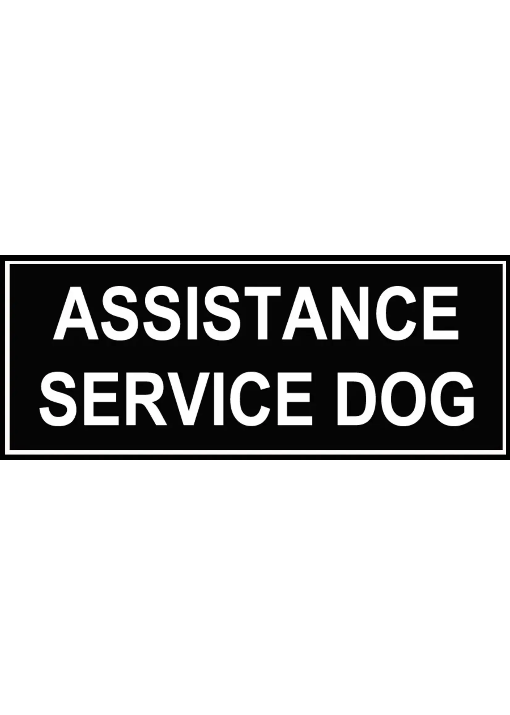 Nylon Patch - Assistance Service Dog