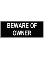 Nylon Patch - Beware Of Owner