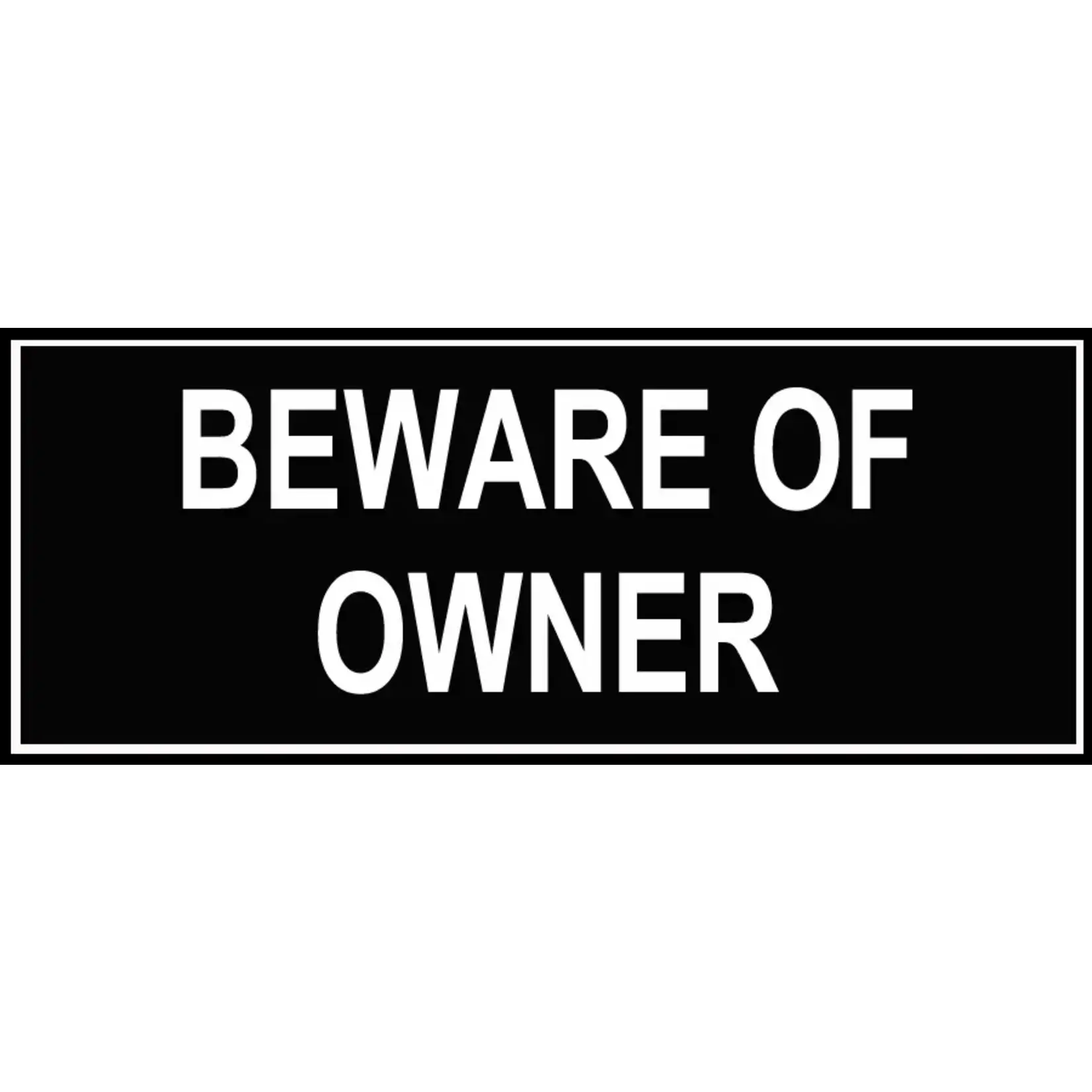 Dean and Tyler Nylon Patch - Beware Of Owner