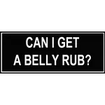 Dean and Tyler Nylon Patch - Can I Get A Belly Rub
