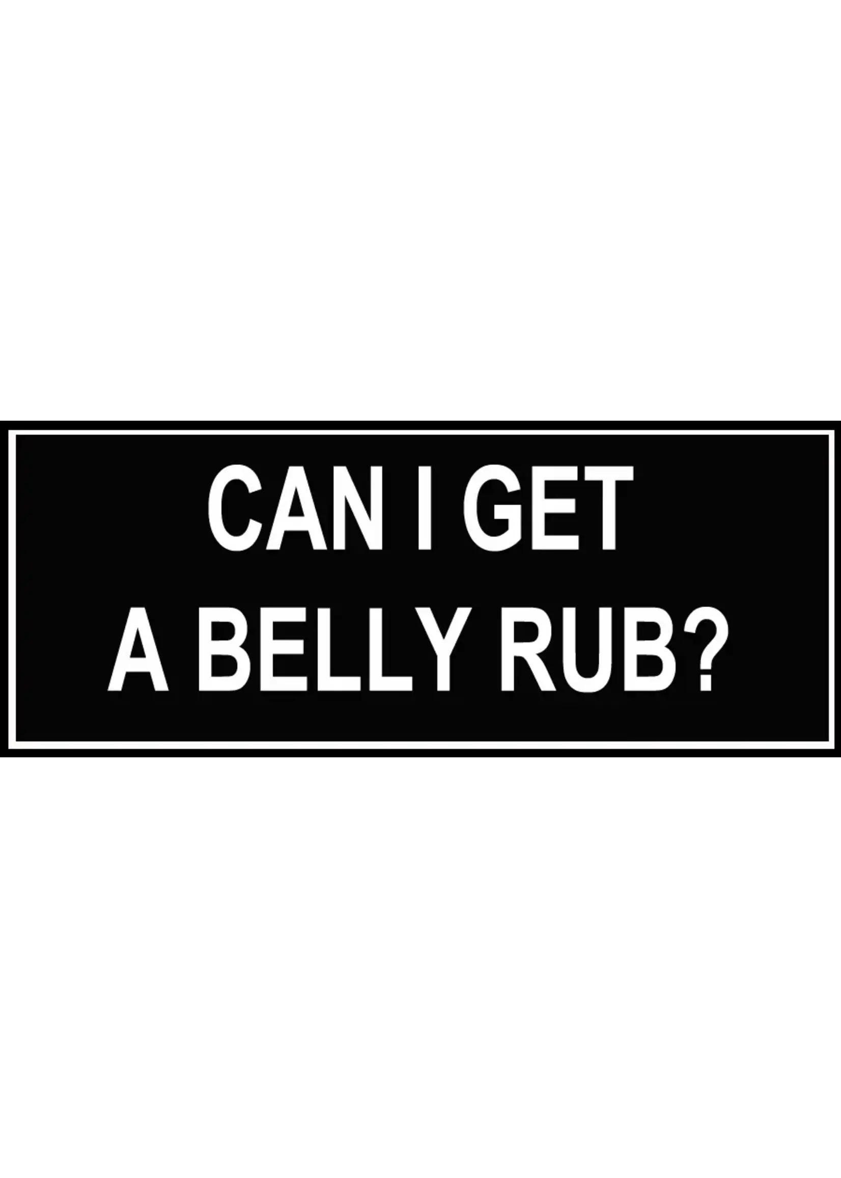Nylon Patch - Can I Get A Belly Rub