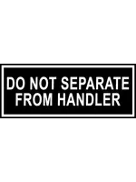 Nylon Patch - Do Not Separate From Handler