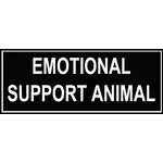 Dean and Tyler Nylon Patch - Emotional Support Animal
