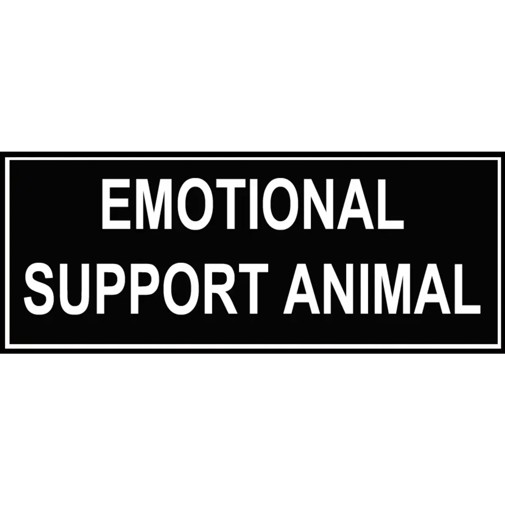 Dean and Tyler Nylon Patch - Emotional Support Animal