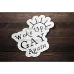 Sticker Bull Woke Up Gay, Again Sticker