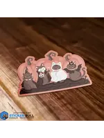 Cute Halloween Cats Sticker