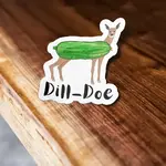 Dill-Doe Sticker