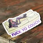 Sticker Bull F Your Couch Dave Chappelle Sticker