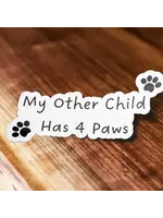My Other Child Has Four Paws Sticker