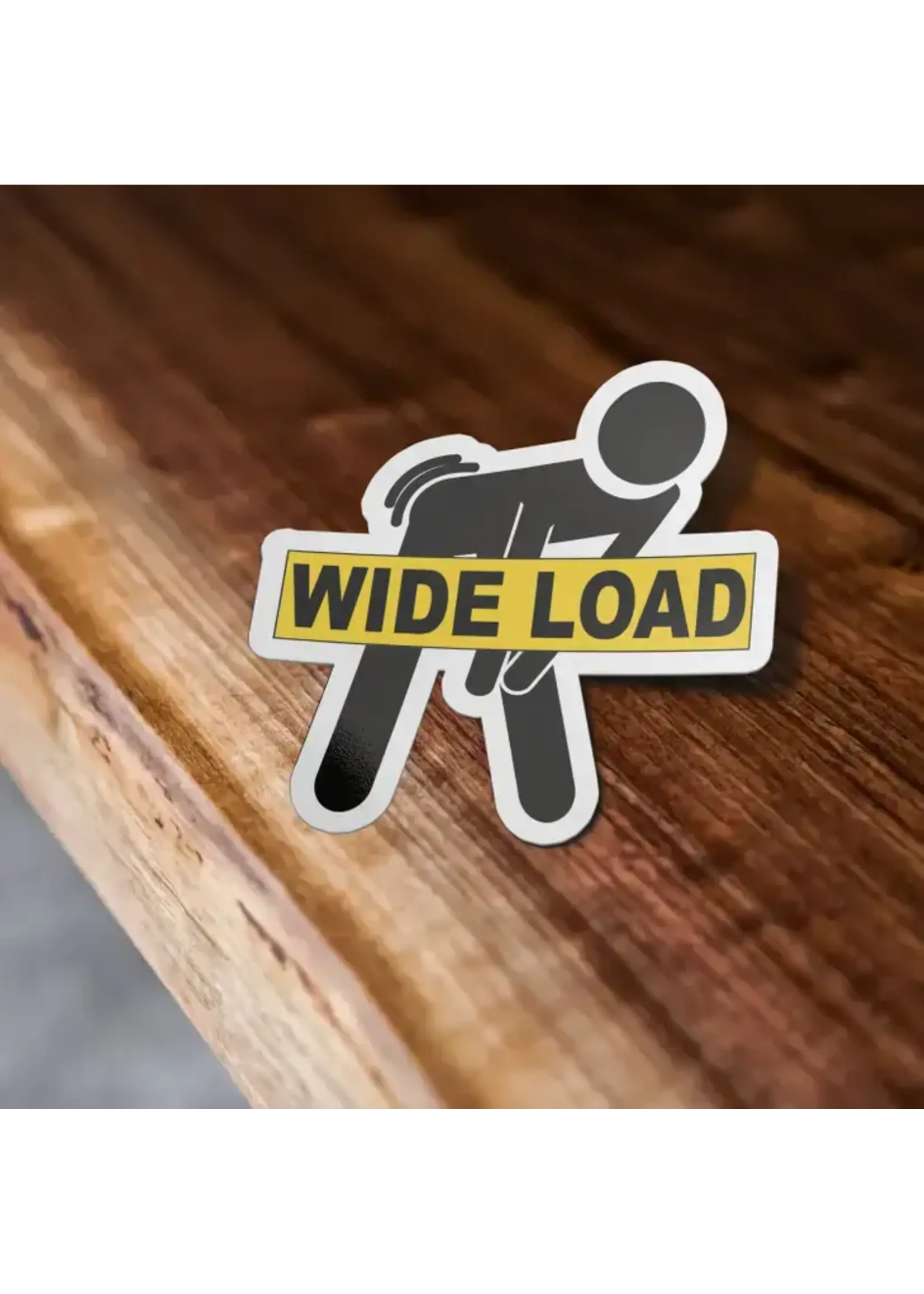 Wide Load Twerking Sticker