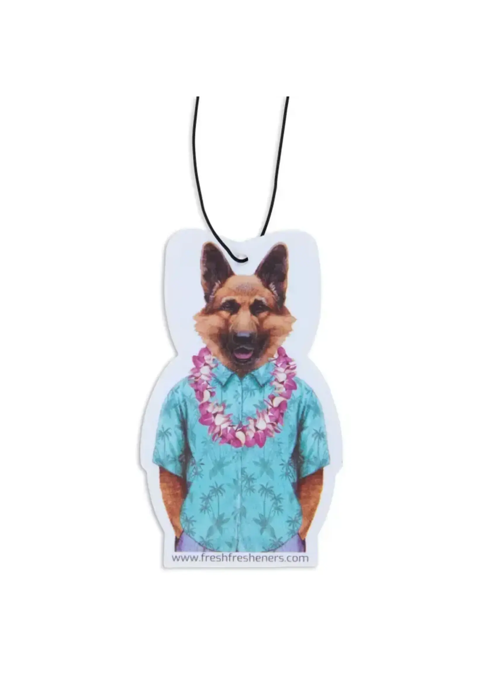 Fresh Fresheners German Shepherd in Hawaii Air Freshener