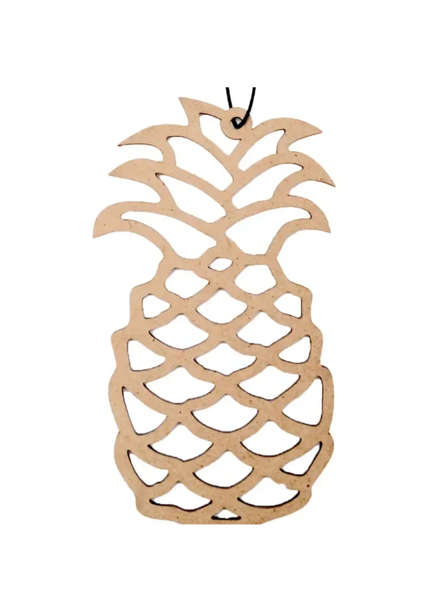 Fresh Fresheners Wooden Pineapple Air Freshener