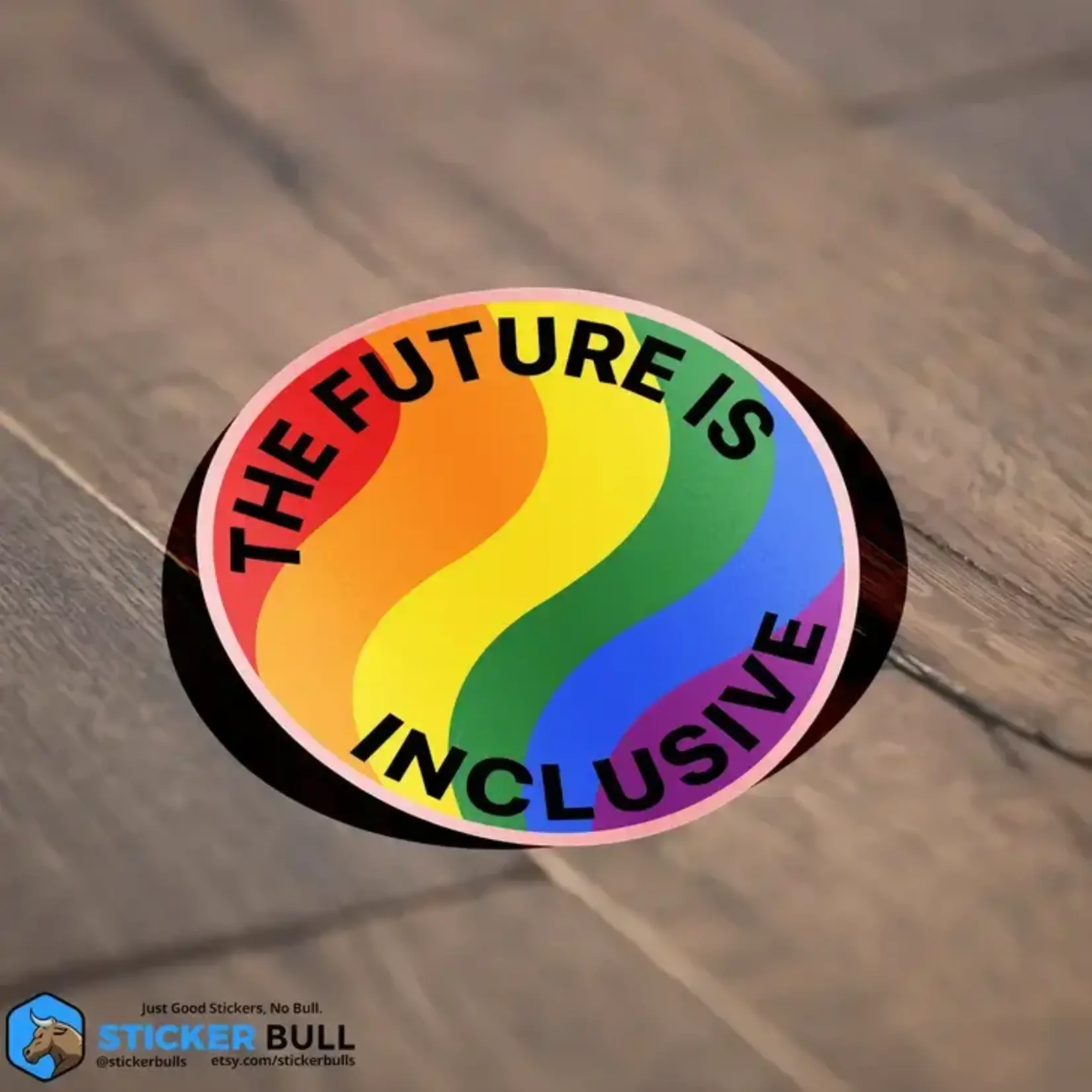 The Future Is Inclusive Sticker