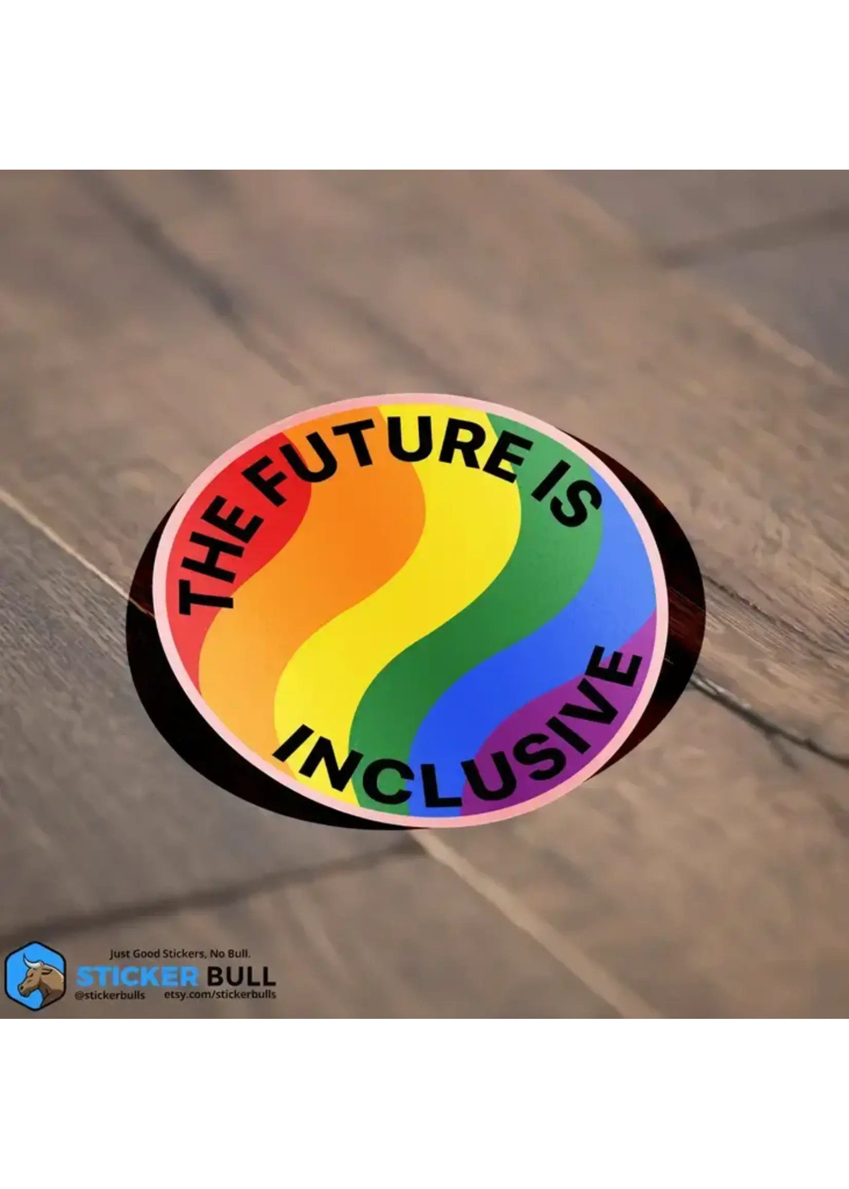 The Future Is Inclusive Sticker