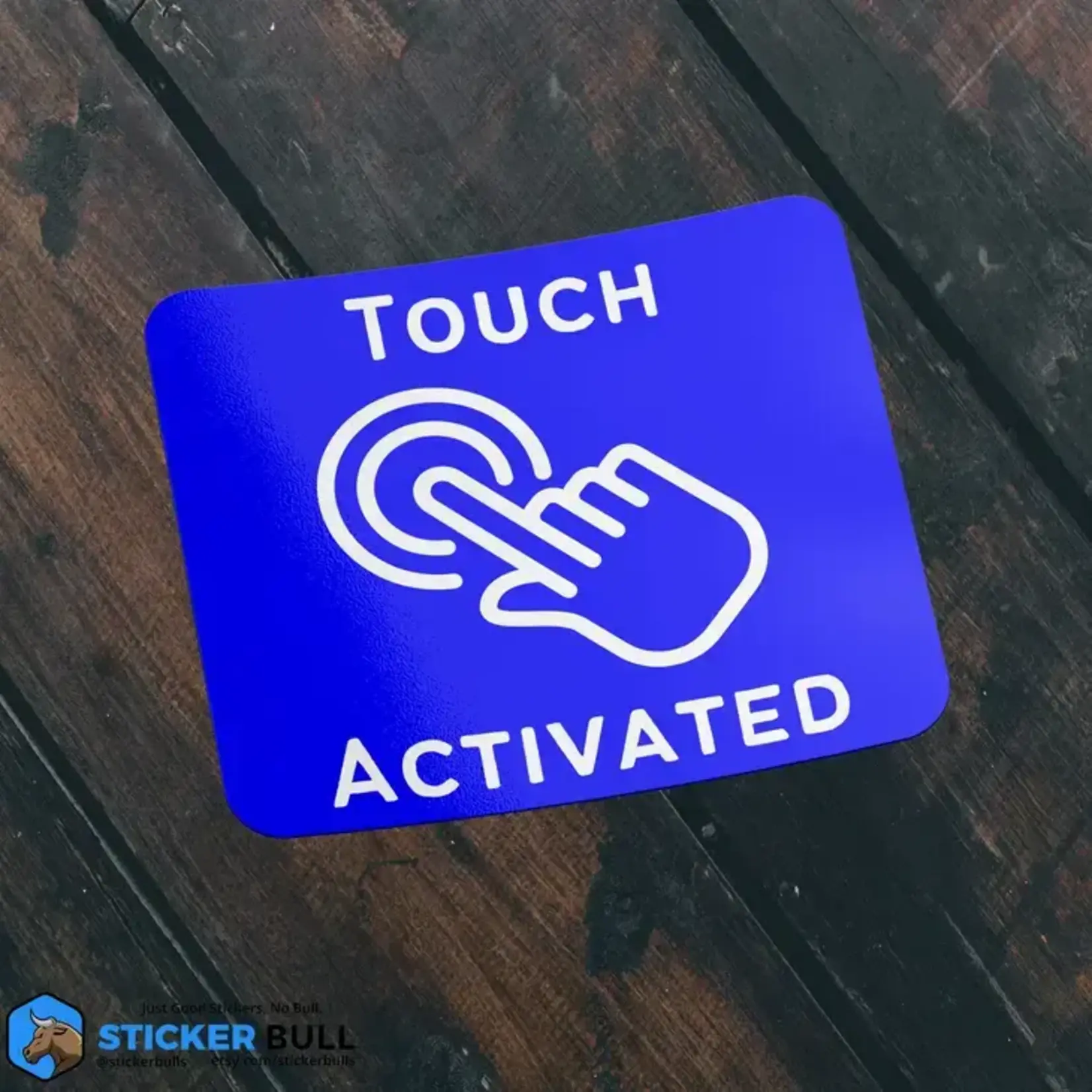 Touch Activated Funny Prank Sticker